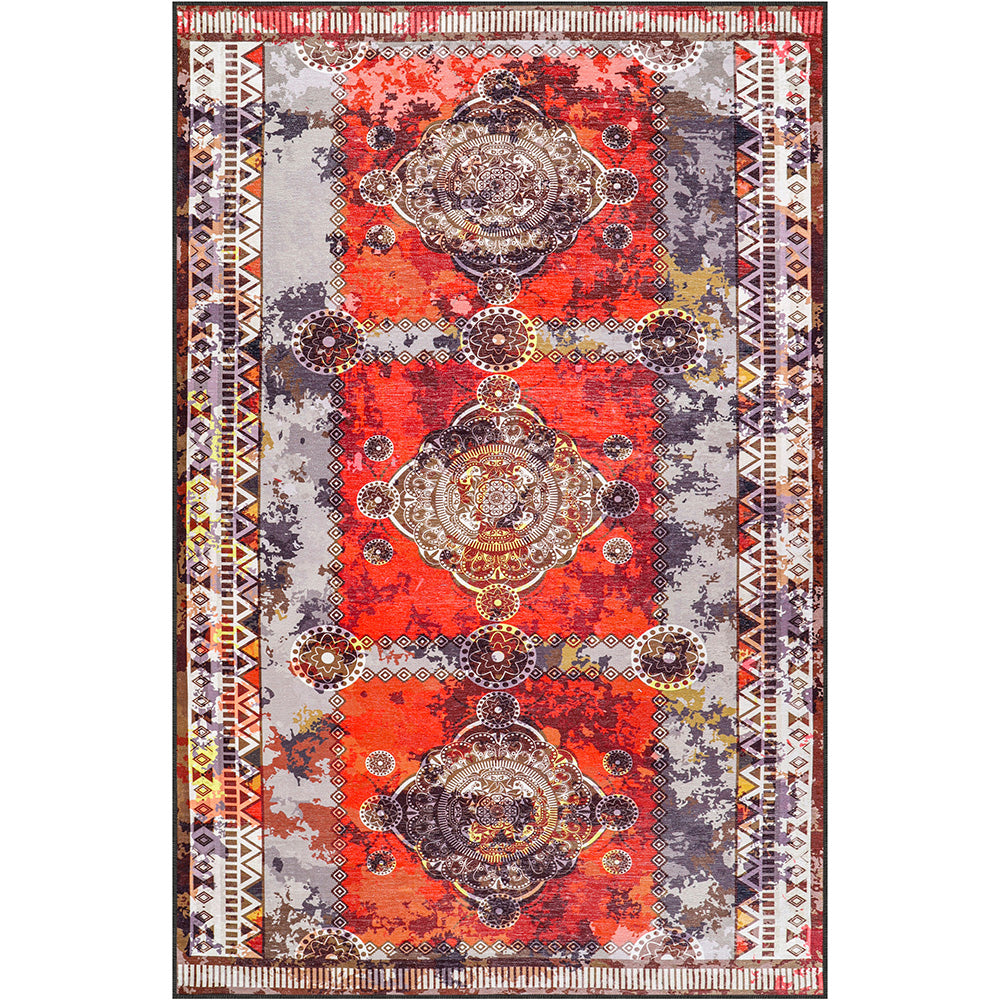 Vintage orientalischer Teppich für Wohnzimmer – Mehrfarbiger Teppich ( – Rugroyal
