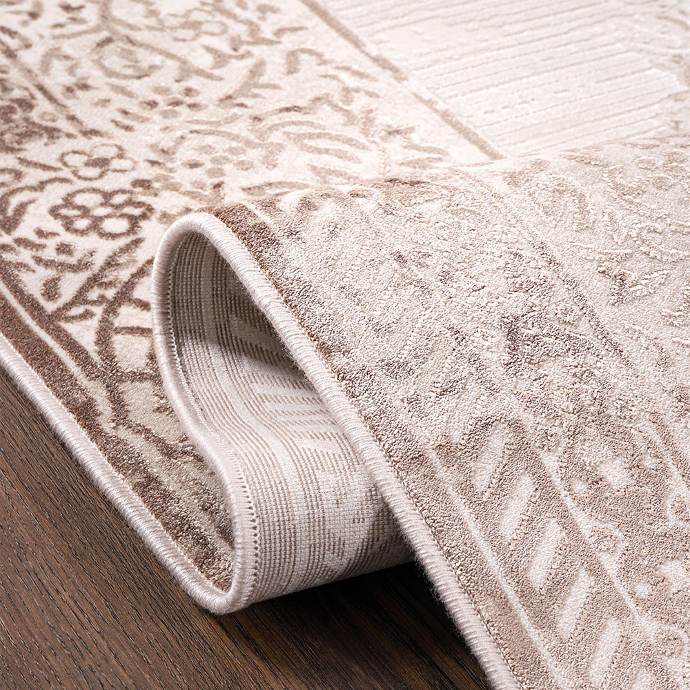 Vintage Oriental Carpet - (290x200 cm) - Cerulean