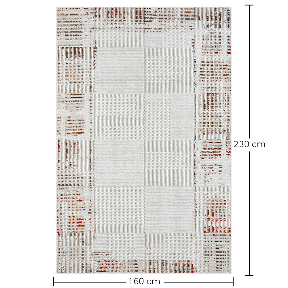 Vintage teppe for stue – beige teppe (160 x 230 cm) – for stue og soverom – Carina – RugRoyal