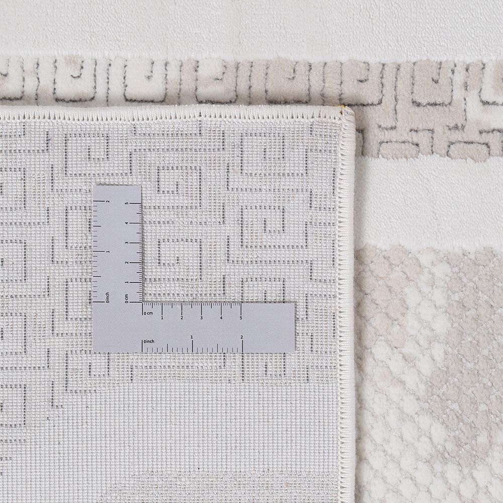 Rug Large Contemporary Modern Design - Beige (290x200 cm) - Ornate