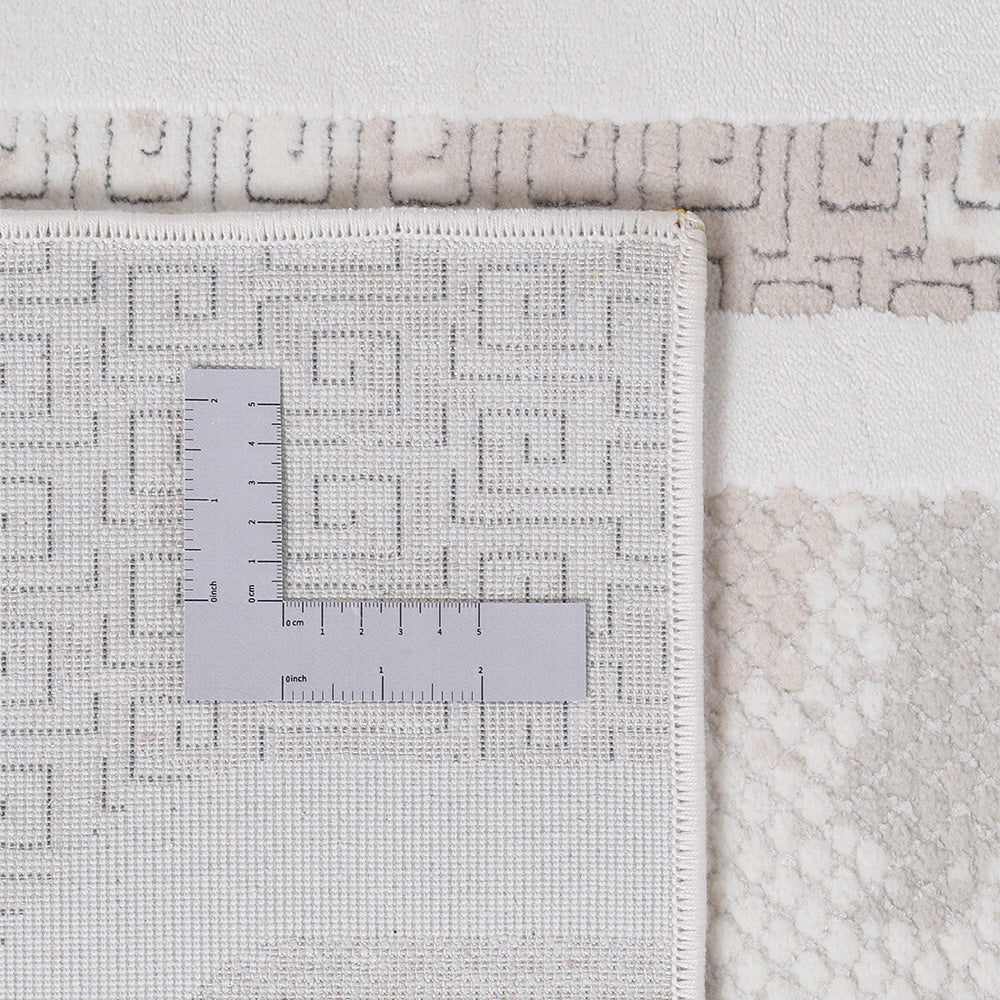 Rug Large Contemporary Modern Design - Beige (290x200 cm) - Ornate