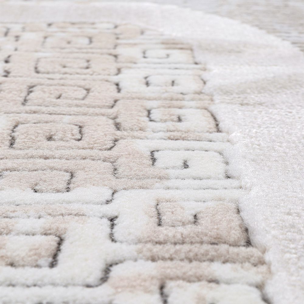 Rug Large Contemporary Modern Design - Beige (290x200 cm) - Ornate