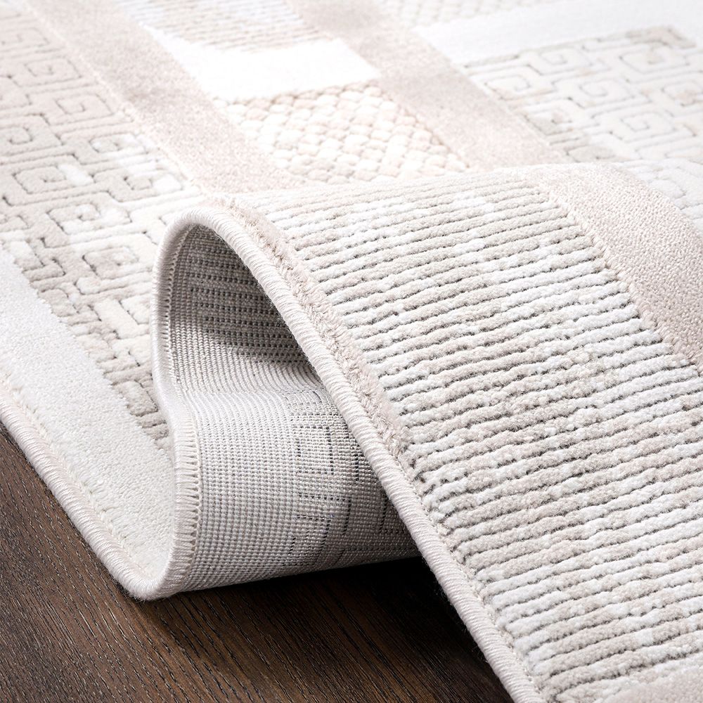 Rug Large Contemporary Modern Design - Beige (290x200 cm) - Ornate