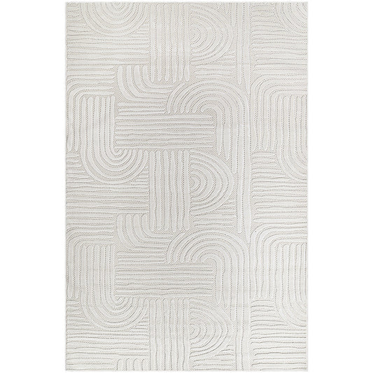 Teppich Groß Zeitgenössisches Modernes Design - Beige (290 x 200 cm) - Arcus – für Wohnzimmer und Schlafzimmer – RugRoyal