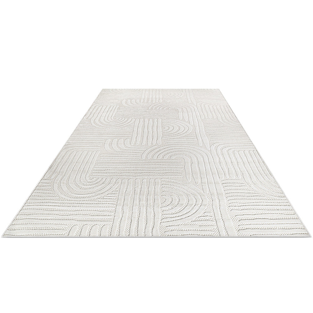 Rug Large Contemporary Modern Design - Beige (290x200 cm) - Arcus