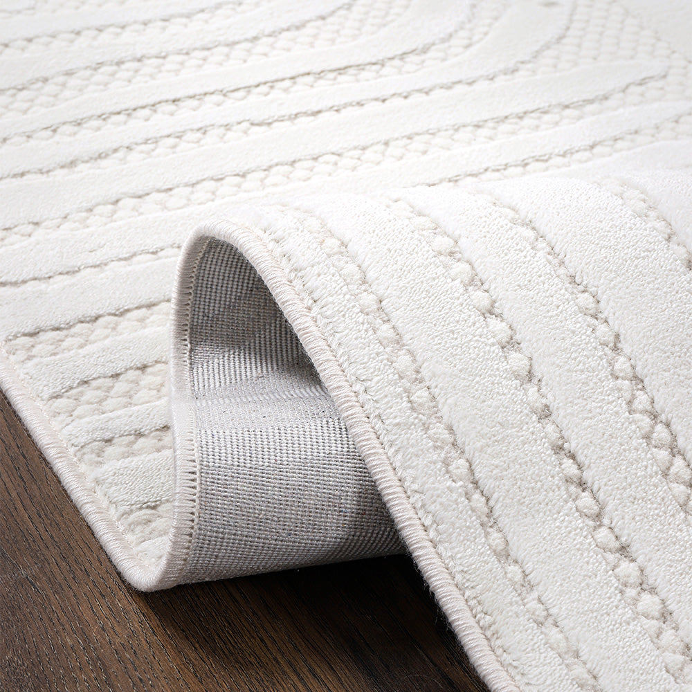 Rug Large Contemporary Modern Design - Beige (290x200 cm) - Arcus