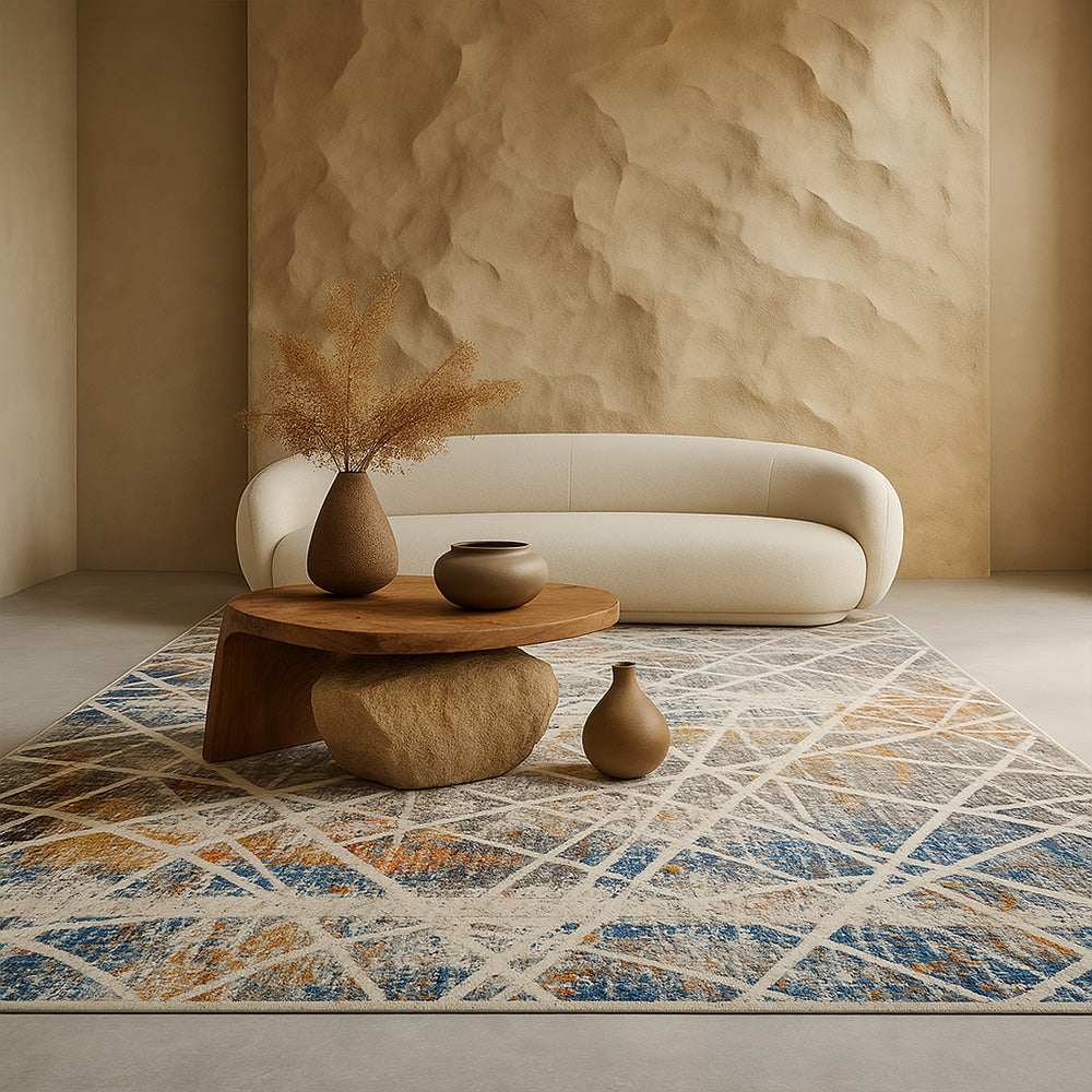 Rug Large Contemporary Modern Design - Beige (290x200 cm) - Epiphany