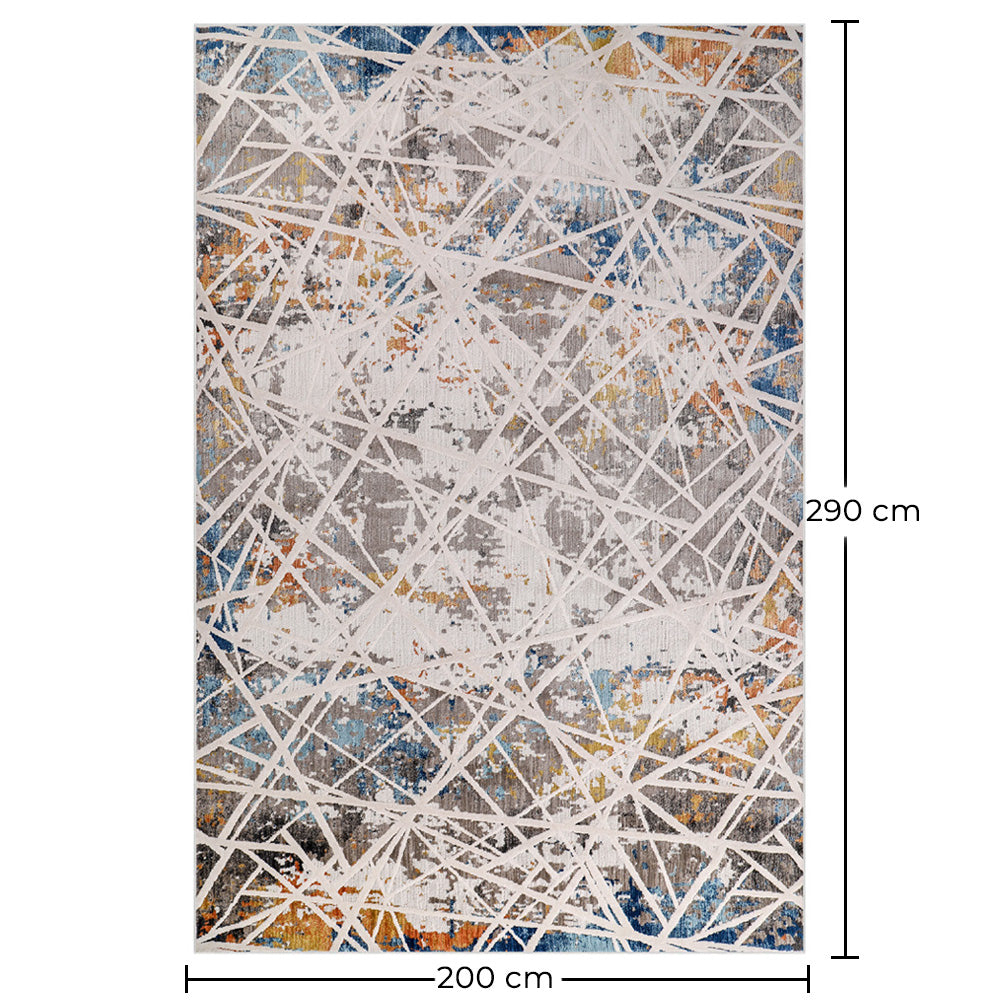 Matta Stor Samtida Modern Design - Beige (290 x 200 cm) - Epiphany – för Vardagsrum och Sovrum – RugRoyal