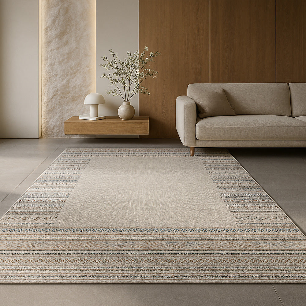 Rug Large Contemporary Modern Design - Beige (290x200 cm) - Celadon