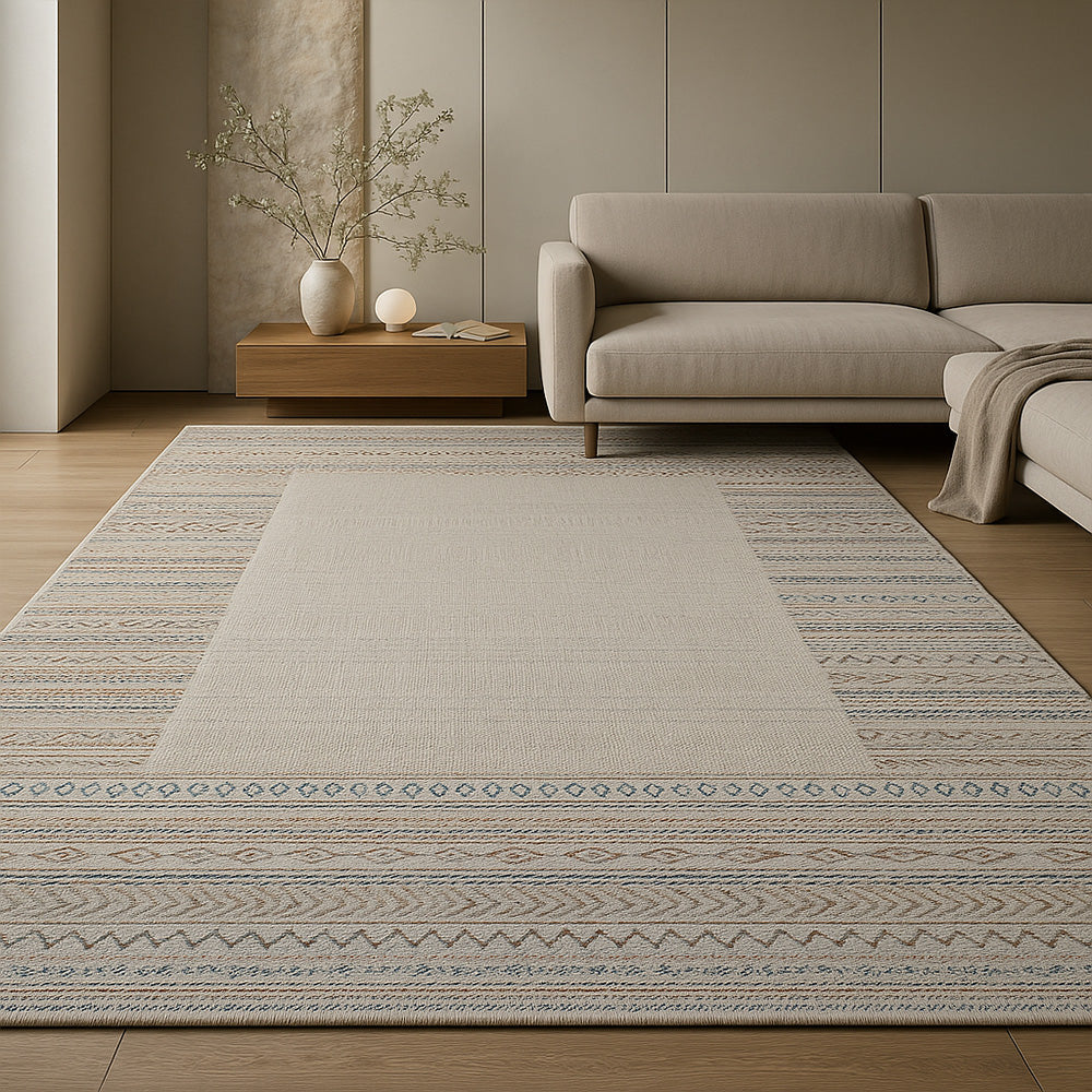 Rug Large Contemporary Modern Design - Beige (290x200 cm) - Celadon