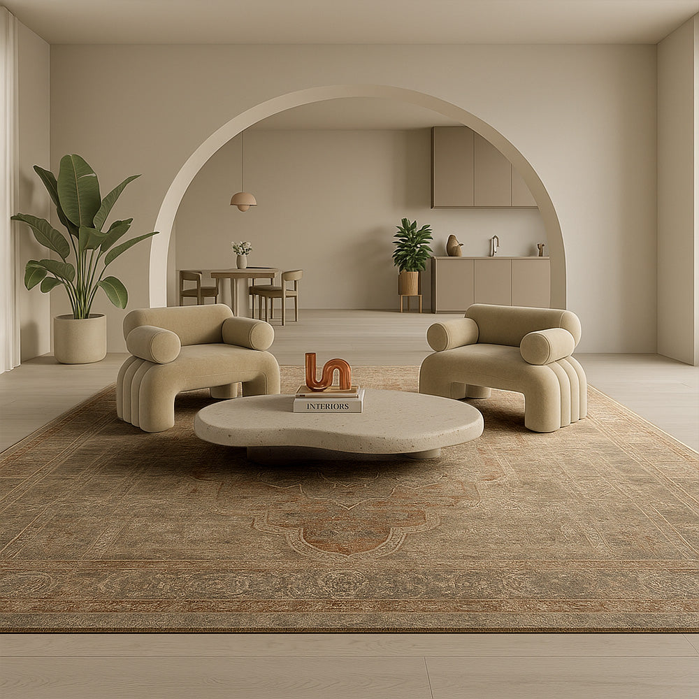 Vintage Oriental Carpet - (240x340 cm) - Tourmaline