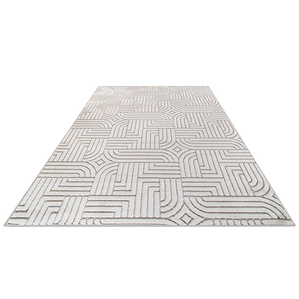 Rug Large Contemporary Modern Design - Beige (290x200 cm) - Rosella