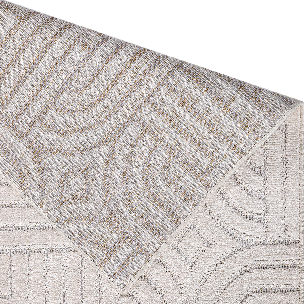 Rug Large Contemporary Modern Design - Beige (290x200 cm) - Rosella