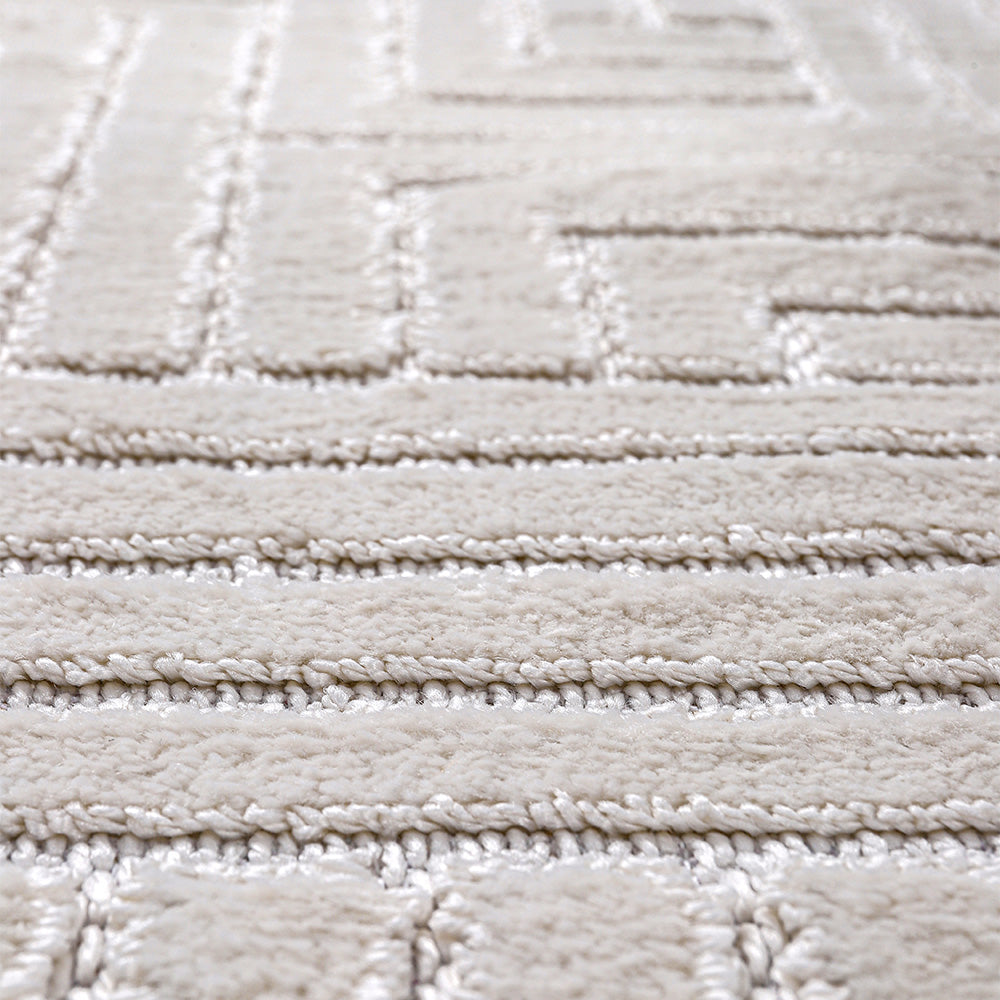 Rug Large Contemporary Modern Design - Beige (290x200 cm) - Rosella