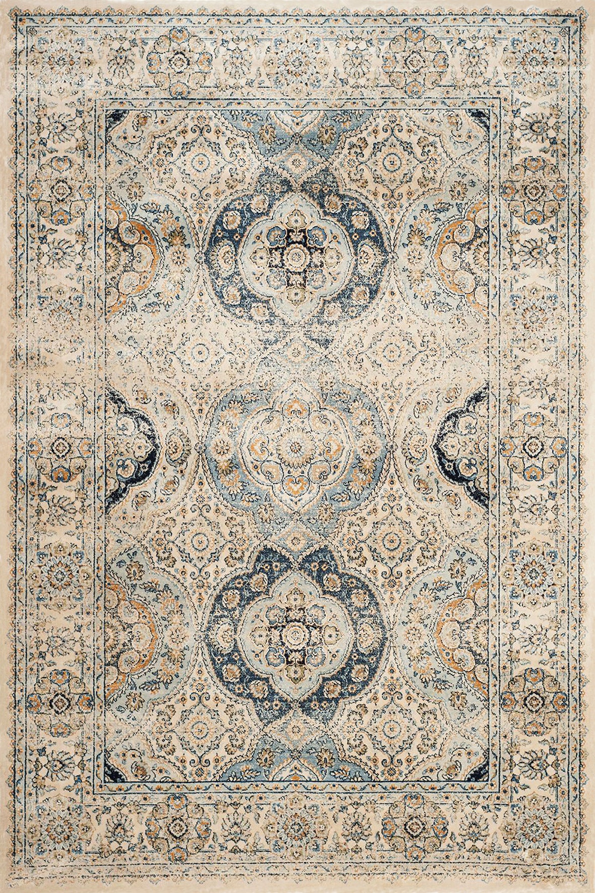 Vintage Oriental Carpet - (290x200 cm) - Camil