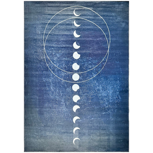 Large Rug for Living Room – Modern Blue Carpet (290 x 200 cm) – for Living Room and Bedroom – Torahs – RugRoyal