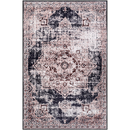Vintage orientalny dywan do salonu – wielokolorowy dywan (290 x 200 cm) – do salonu i sypialni – Farulo – RugRoyal
