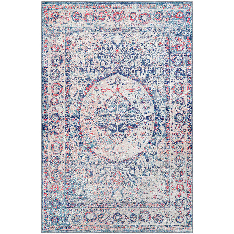 Vintage Oriental Rug for Living Room – aged-look Multicolour Carpet (290 x 200 cm) – for Living Room and Bedroom – Mercury – RugRoyal