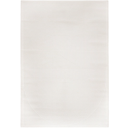 Tapete Grande Design Contemporâneo Moderno - Bege (290 x 200 cm) - Dubisa – para Sala de Estar e Quarto – RugRoyal