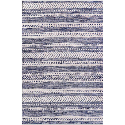 Vintage Oriental Rug for Living Room – aged-look Multicolour Carpet (290 x 200 cm) – for Living Room and Bedroom – Velour – RugRoyal