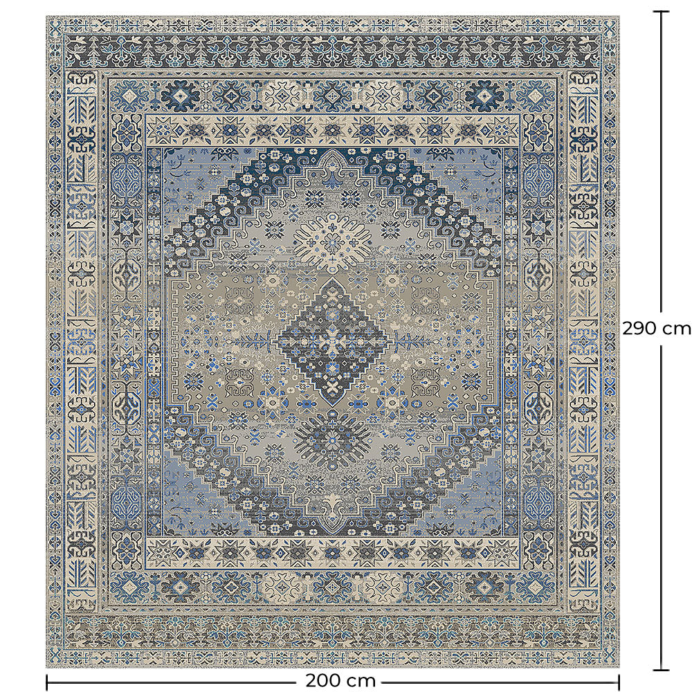Vintage Oriental Carpet - (290x200 cm) - Anar