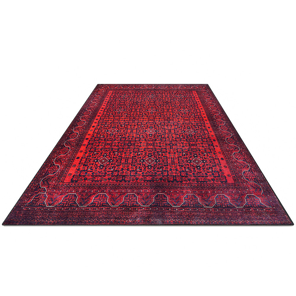 Vintage Oriental Carpet - (290x200 cm) - Cinnabar
