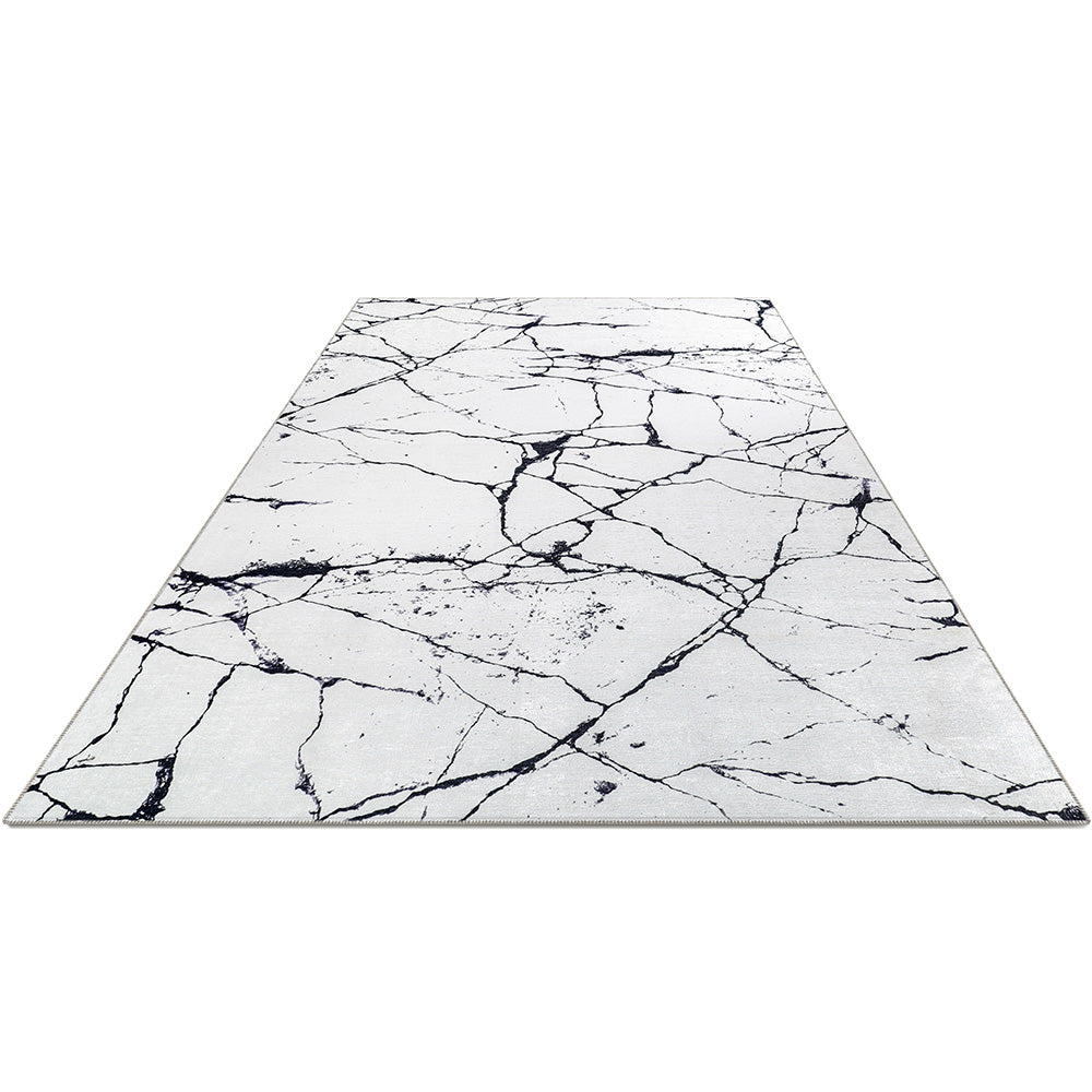 Large Rug with Modern Design Marble Effect – (290x200 cm) – Calico