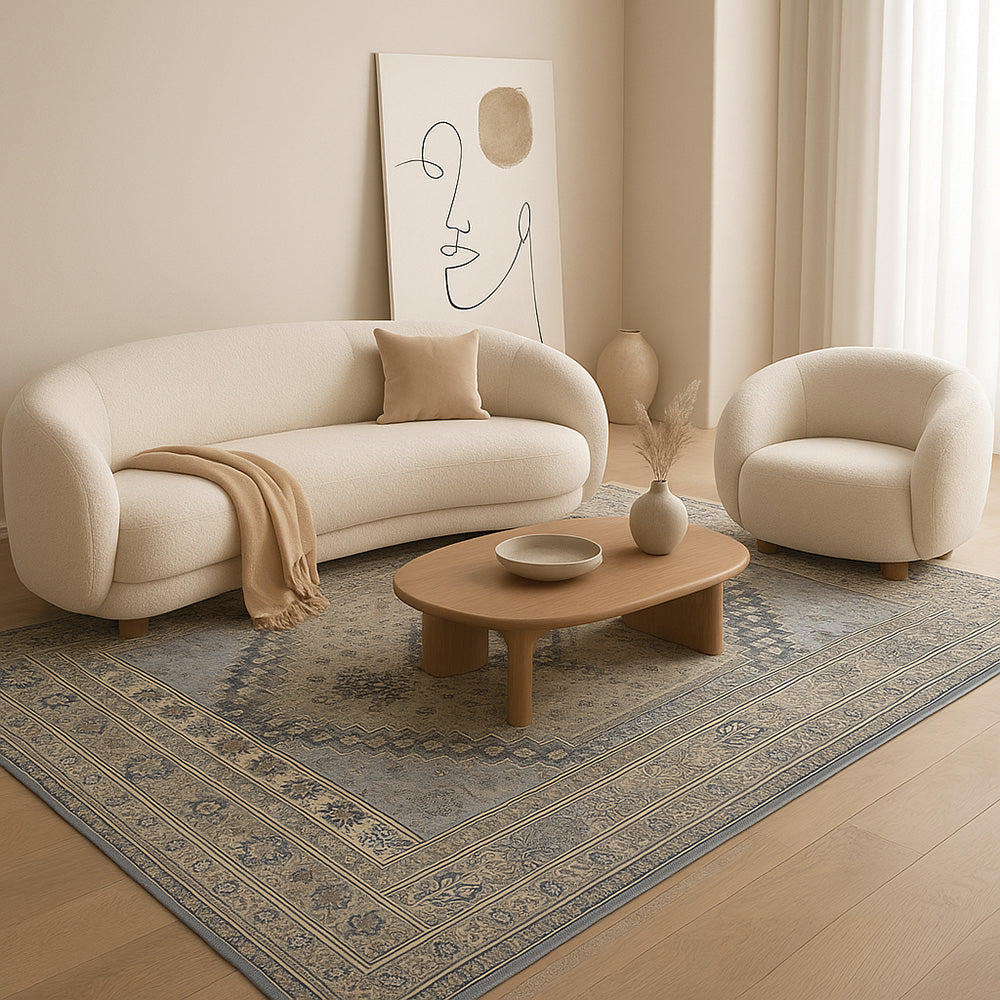 Vintage Oriental Carpet - (290x200 cm) - Anar