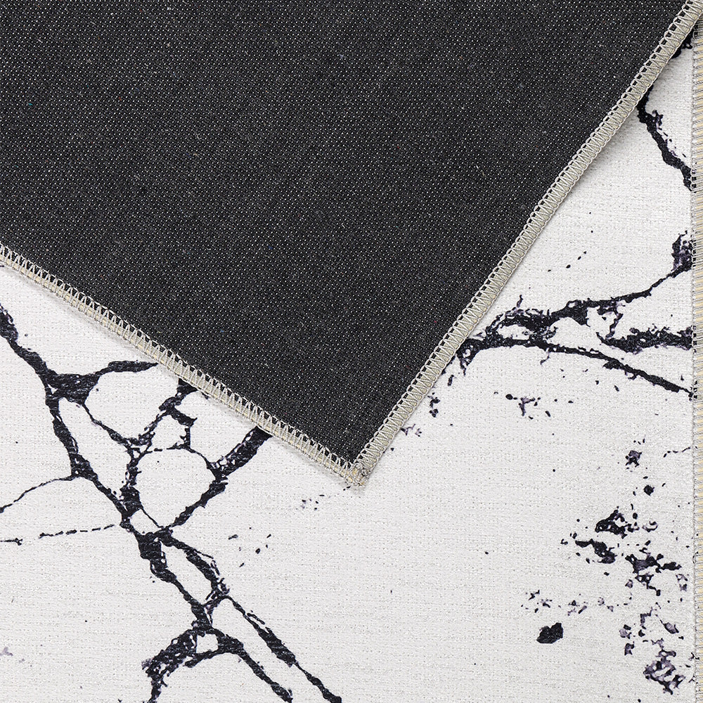 Large Rug with Modern Design Marble Effect – (290x200 cm) – Calico