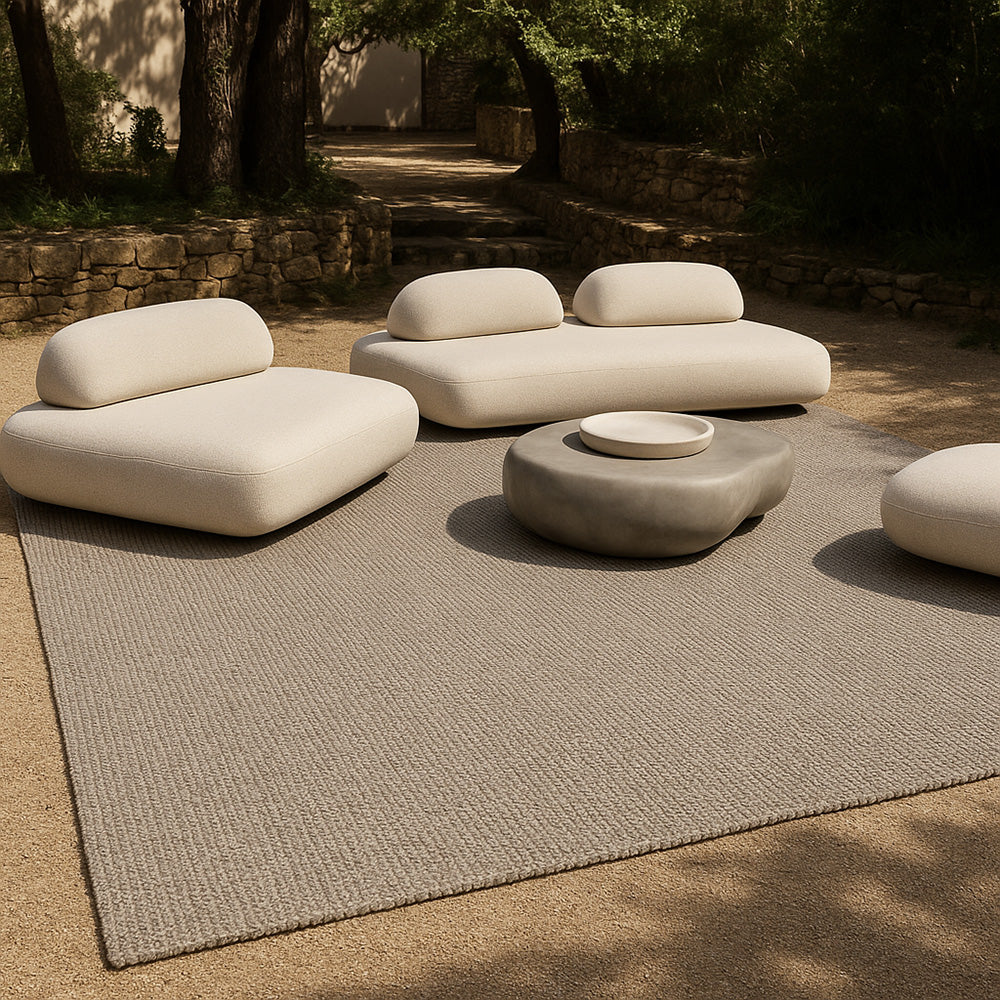 Large Contemporary and Modern Design Rug - Beige (290x200 cm) - Lipa