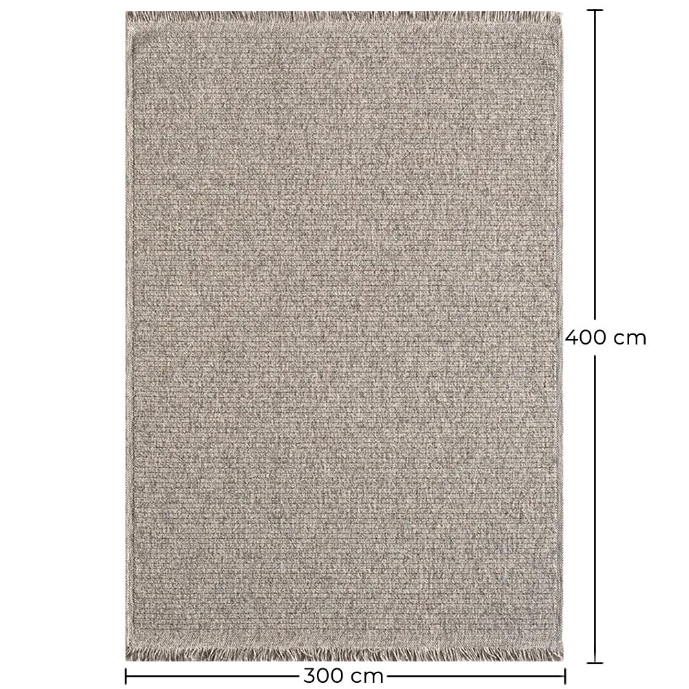 Large Contemporary and Modern Design Rug - Beige (300x400 cm) - Harbor