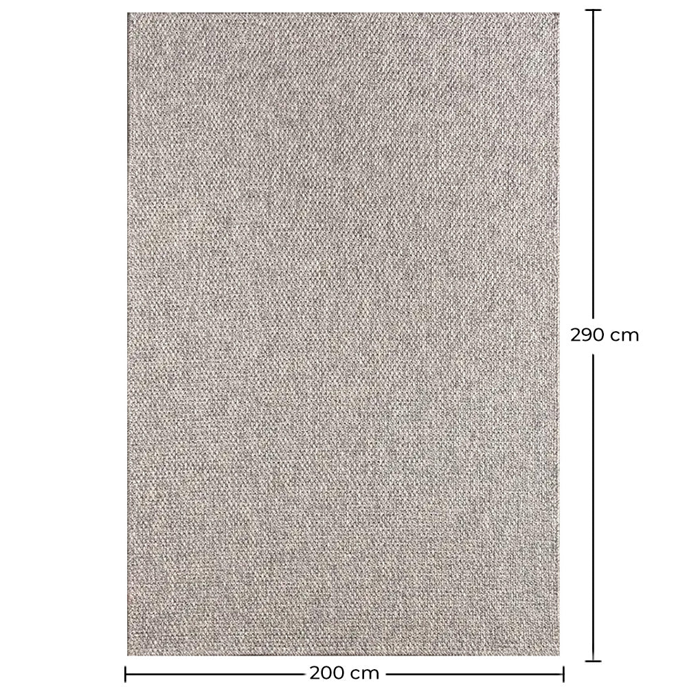 Stor samtida och modern designmatta - Beige (290 x 200 cm) - Lipa – för vardagsrum och sovrum – RugRoyal