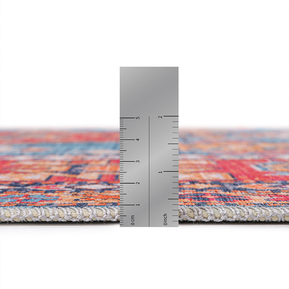 Vintage Oriental Carpet - (290x200 cm) - Fauna