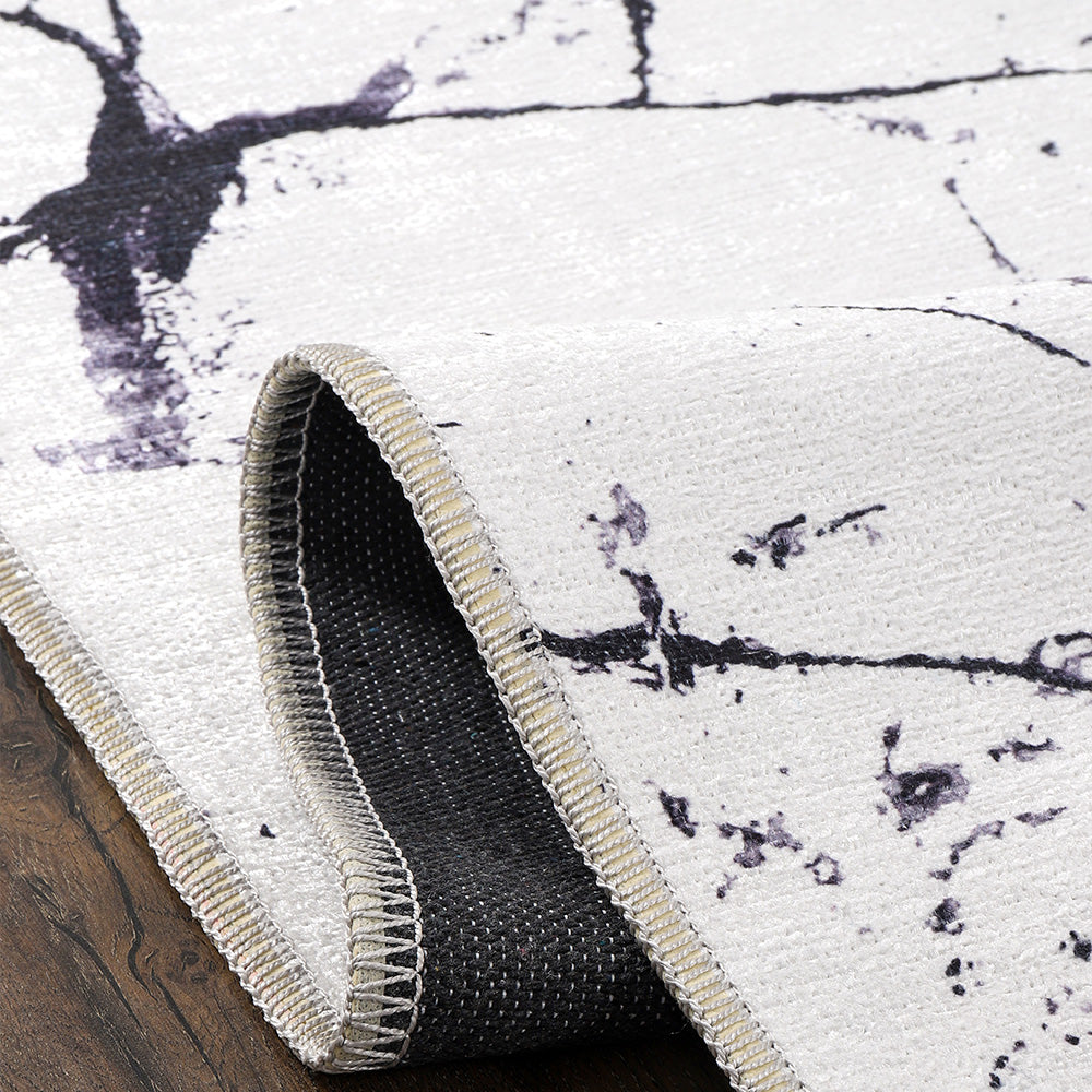 Large Rug with Modern Design Marble Effect – (290x200 cm) – Calico