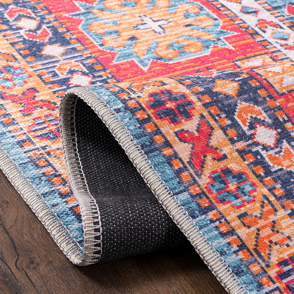 Vintage Oriental Carpet - (290x200 cm) - Fauna