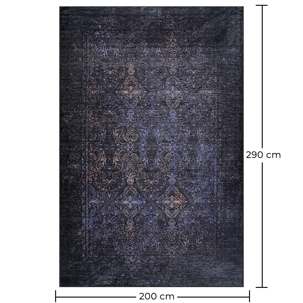 Vintažinis rytietiškas kilimas svetainei – daugiak spalvų kilimas (290 x 200 cm) – svetainei ir miegamajam – Havora – RugRoyal
