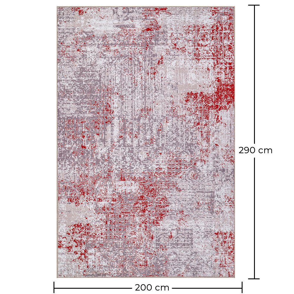 Vintage orientalsk teppe for stue – flerfarget teppe med aldringseffekt (290 x 200 cm) – for stue og soverom – Nocturne – RugRoyal