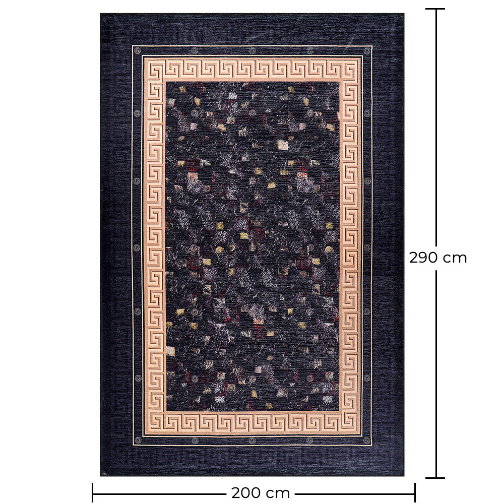 Samtids Moderne Teppe for Stue – Flerfarget Teppe (290 x 200 cm) – for Stue og Soverom – Gossamer – RugRoyal