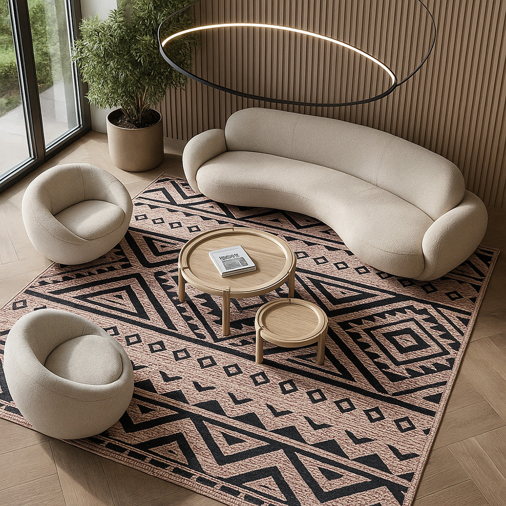 Vintage Oriental Carpet - (290x200 cm) - Cinder