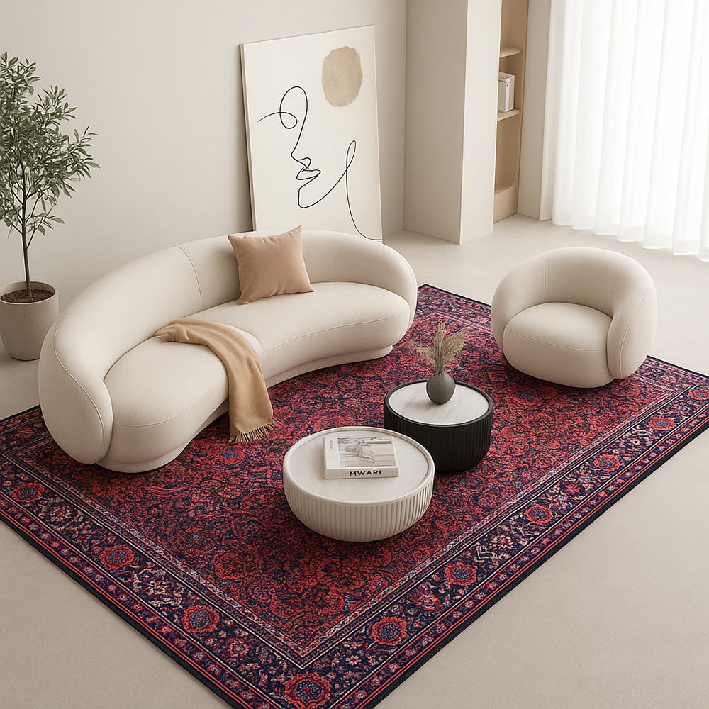 Vintage Oriental Carpet - (290x200 cm) - Viridian