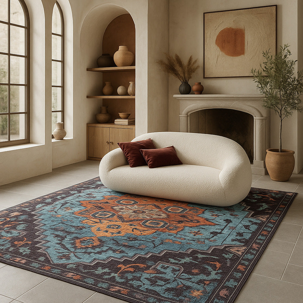 Vintage Oriental Carpet - (290x200 cm) - Galena