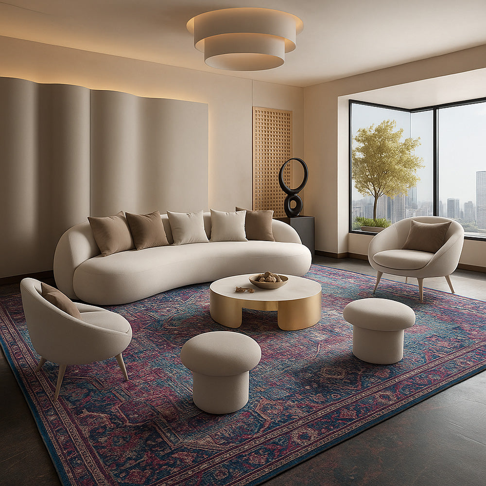 Vintage Oriental Carpet - (290x200 cm) - Abyss