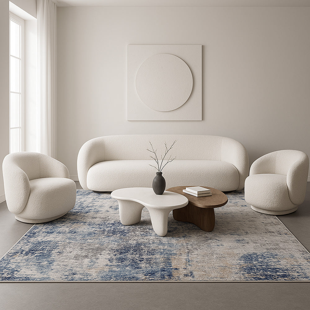 Rug Large Contemporary Modern Design - Beige (290x200 cm) - Sapphire