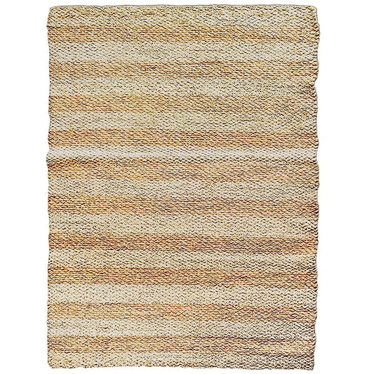 Rectangular Jute Rug for Living Room – Natural Boho Carpet (120 x 150 cm) – for Living Room and Bedroom – Ghana – RugRoyal