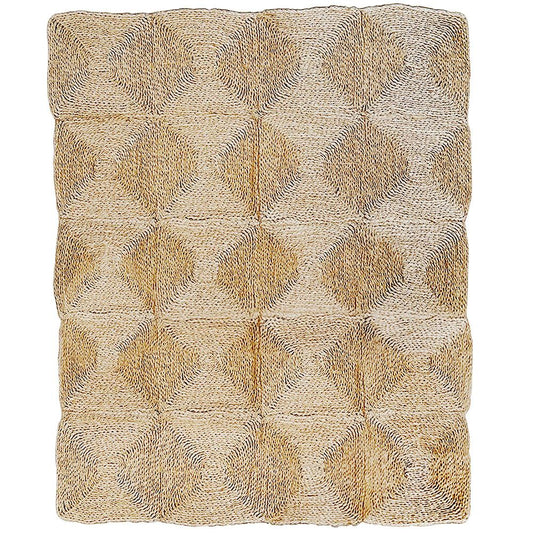 Rectangular Jute Rug - Boho Bali - 120 x 150 cm CM - Lubya – for Living Room and Bedroom – RugRoyal