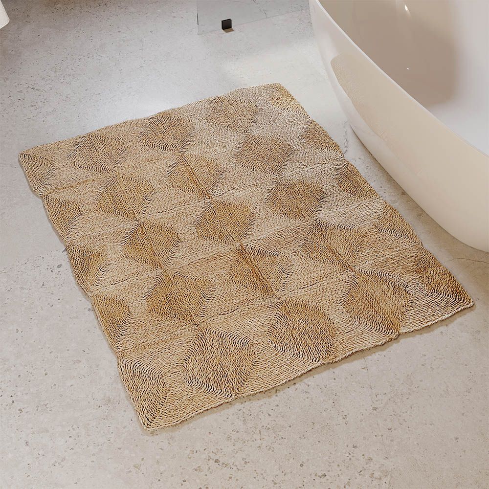 Rectangular Jute Rug - Boho Bali - 120x150 CM - Lubya