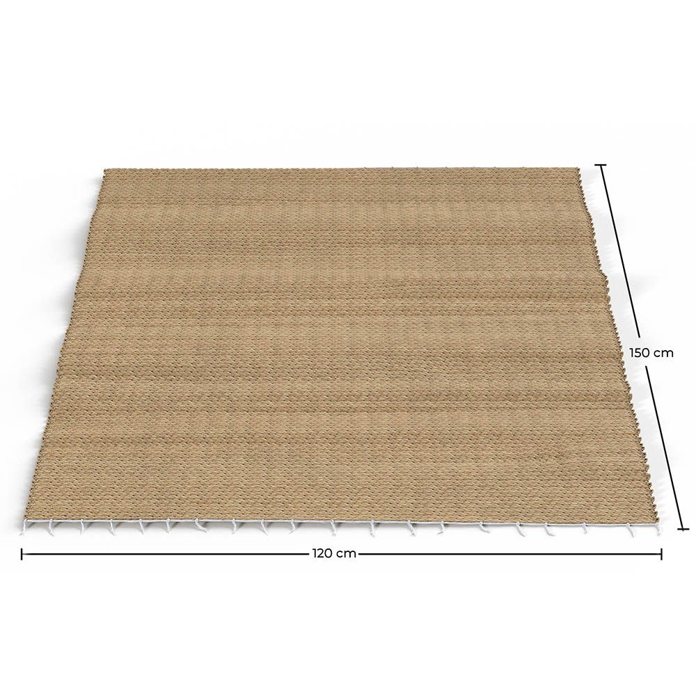 Rectangular Jute Rug - Boho Bali - 120x150 CM - Jaya