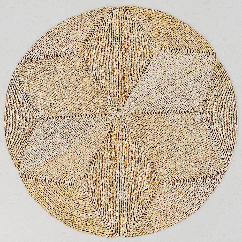 Round Jute Rug - Boho Bali - 100 CM - Gabba