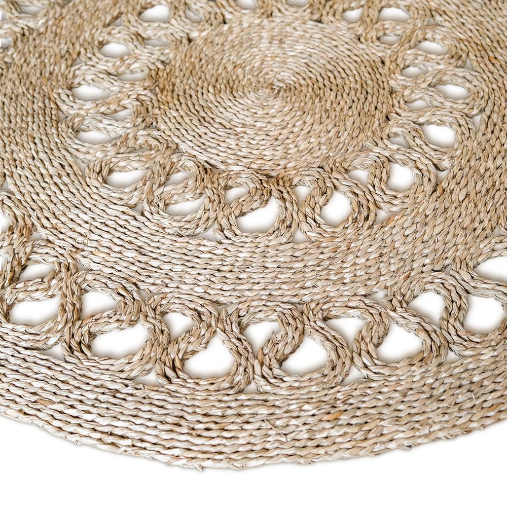 Round Jute Rug - Boho Bali - 150 CM - Ilya