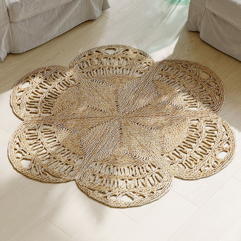Round Jute Rug - Boho Bali - 150 CM - Niluh